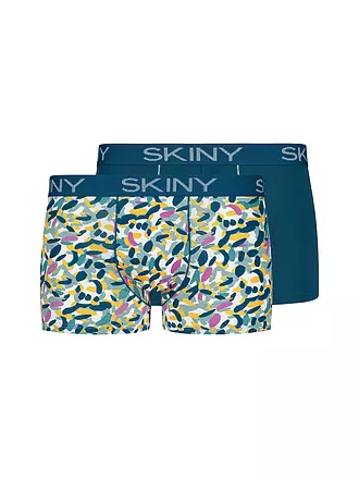 SKINY | Pant 2er Pkg. peacock check selection | petrol