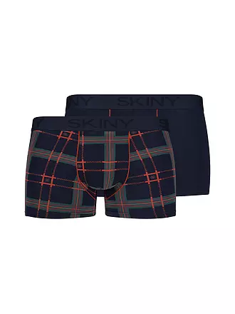 SKINY | Pants 2er Pkg. cocktailcheck selection | dunkelgrün