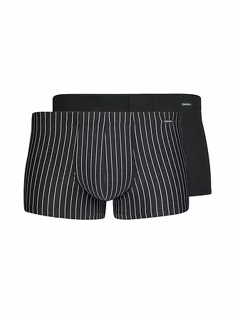 SKINY | Pants 2er Pkg. irisgrass stripes selection | schwarz