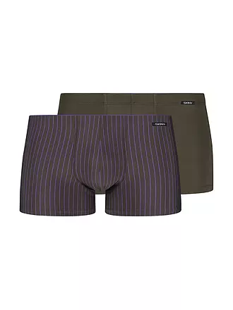 SKINY | Pants 2er Pkg. irisgrass stripes selection | braun