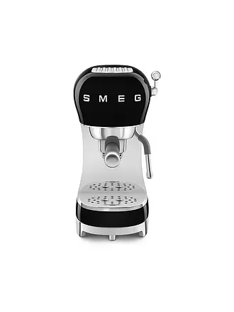 SMEG | Espresso-Kaffeemaschine 50s Retro Style Pastellgruen ECF02PGEU | schwarz