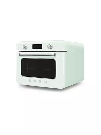 SMEG | Kombi-Tisch Dampfbackofen Creme | hellgrün