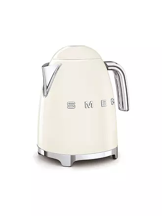 SMEG | Wasserkocher 50s Retro Style 1,7l Rot KLF03RDEU | creme