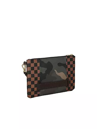 SPRAYGROUND | Tasche - Pochette SIP CAMO ACCENT CROSS-OVER | braun