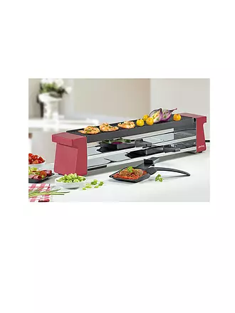 SPRING | Raclette 4 Compact (Schwarz) | rot