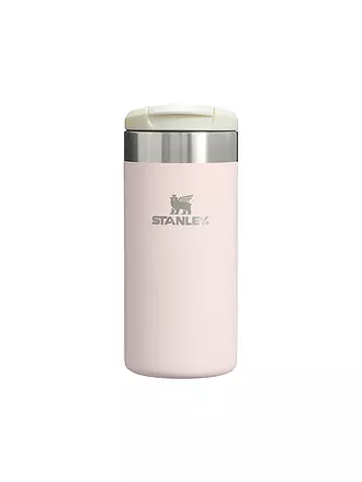 STANLEY | Isoliertrinkbecher AEROLIGHT TRANSIT MUG 0,35l Rose Quartz | hellgrau