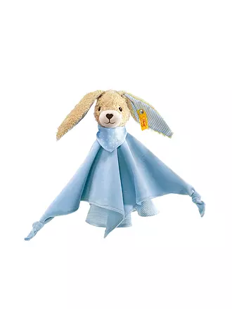 STEIFF | Hoppel Hase Schmusetuch 28cm Blau | 