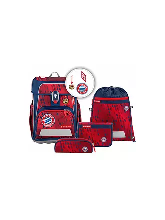 STEP BY STEP | Schultaschen Set 5tlg Cloud FC Bayern | dunkelblau