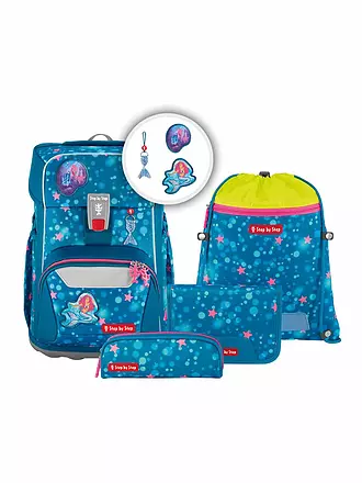 STEP BY STEP | Schultaschen Set 5tlg GIANT Dragon Drako | blau