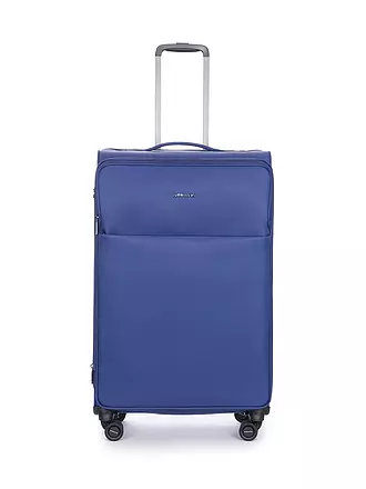 STRATIC | Trolley weich LIGHT L 75cm mint | dunkelblau