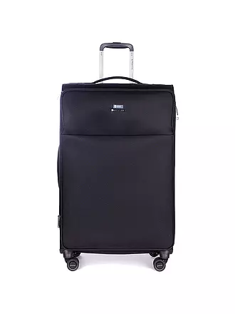 STRATIC | Trolley weich LIGHT Large 75cm dark blue | schwarz