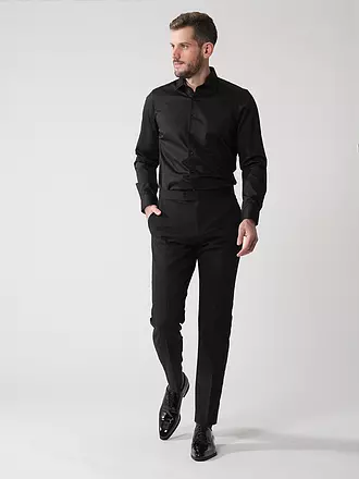 STRELLSON | Anzughose Slim Fit | schwarz