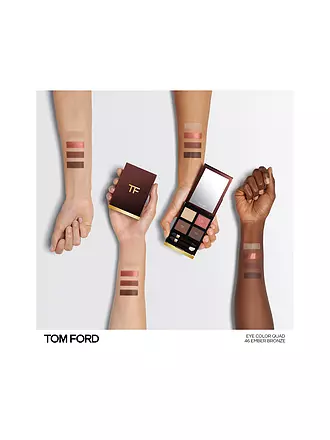 TOM FORD BEAUTY | Lidschatten -  Runway Look Eye Color Quad (01 Olive Trim) | hellbraun