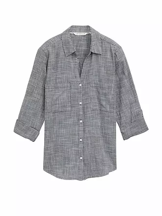 TOM TAILOR | Bluse | dunkelblau