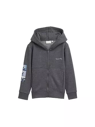 TOM TAILOR | Jungen Sweatjacke | grau