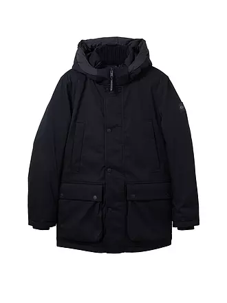 TOM TAILOR | Parka | schwarz