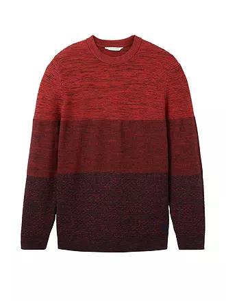 TOM TAILOR | Pullover | rot