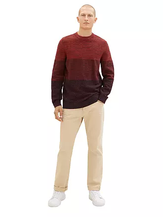 TOM TAILOR | Pullover | rot