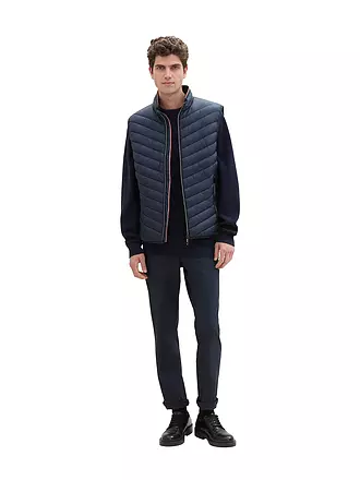 TOM TAILOR | Steppgilet | schwarz