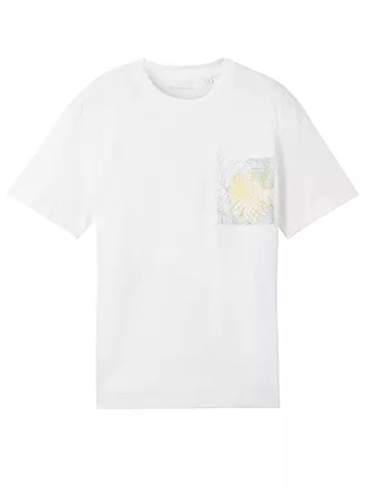 TOM TAILOR | T-Shirt | weiss