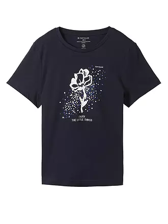 TOM TAILOR | T-Shirt | dunkelblau