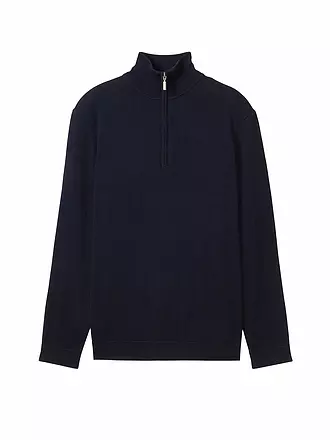 TOM TAILOR | Troyer Pullover | blau