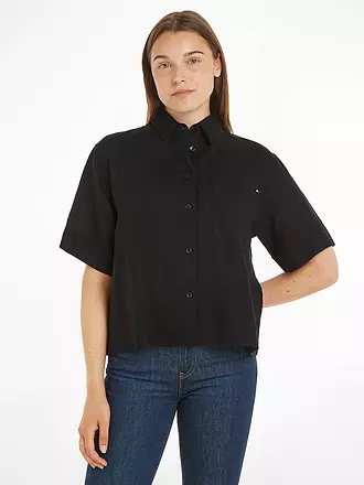 TOMMY HILFIGER | Bluse | schwarz