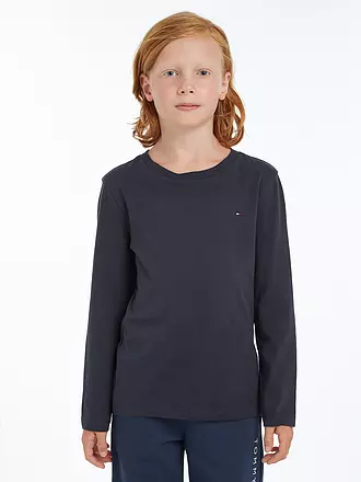 TOMMY HILFIGER | Jungen Langarmshirt | schwarz