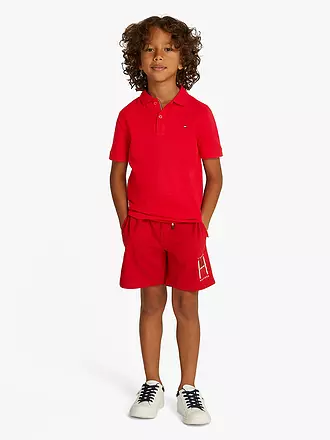 TOMMY HILFIGER | Jungen Poloshirt | hellblau