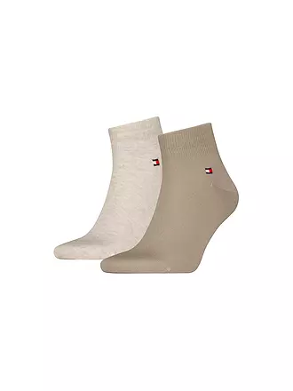 TOMMY HILFIGER | Kurzsocken 2-er Pkg. white | beige