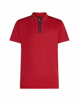 TOMMY HILFIGER | Poloshirt Regular Fit LIQUID COTTON | blau