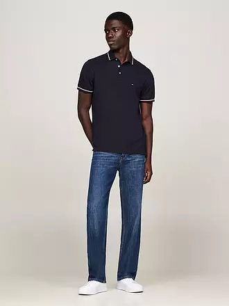 TOMMY HILFIGER | Poloshirt Slim Fit | schwarz