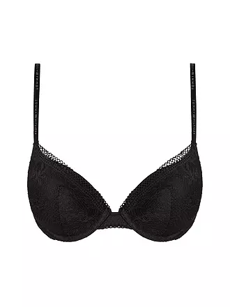 TOMMY HILFIGER | Push Up BH PLUNGE black  | 