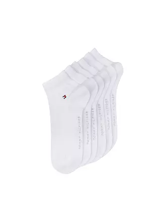 TOMMY HILFIGER | Sneaker Socken 6er Pkg. White | 