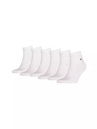 TOMMY HILFIGER | Sneaker Socken 6er Pkg. White | 