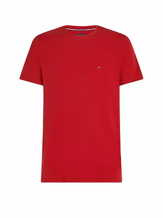 TOMMY HILFIGER | T-Shirt Slim Fit | rot