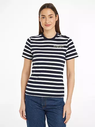 TOMMY HILFIGER | T-Shirt | dunkelblau