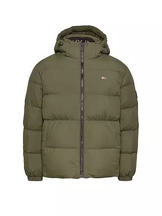 TOMMY JEANS | Daunenjacke  ESSENTIAL | olive