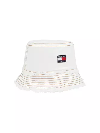 TOMMY JEANS | Fischerhut - Bucket Hat | weiss