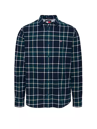 TOMMY JEANS | Flanellhemd | blau