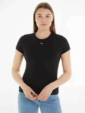 TOMMY JEANS | T-Shirt | schwarz