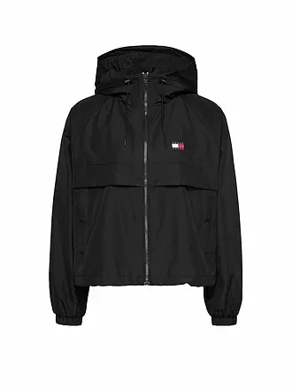 TOMMY JEANS | Windbreaker | schwarz