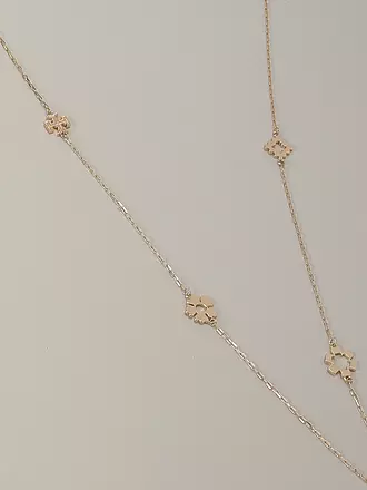 TORY BURCH | Halskette KIRA CLOVER LONG NECKLACE | gold