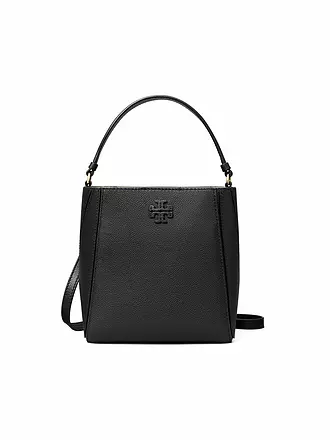 TORY BURCH | Ledertasche - Bucket Bag MCGRAW | schwarz