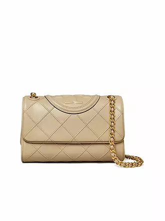 TORY BURCH | Ledertasche - Umhängetasche FLEMING SOFT | creme