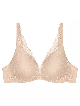 TRIUMPH | BH mit Bügel BODY MAKE-UP ILLUSION LACE  nude beige  | 