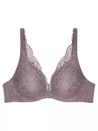 TRIUMPH | BH mit Bügel BODY MAKE-UP ILLUSION LACE  nude beige | grau