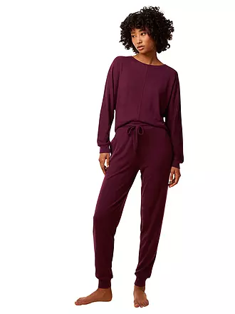 TRIUMPH | Loungewear Hose COZY COMFORT | dunkelrot