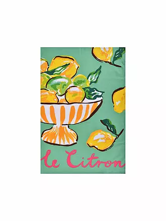 ULSTER WEAVERS | Geschirrtuch 45x75cm Summer Fruits Citron | hellblau