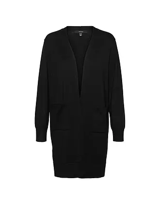 VERO MODA | Strickjacke VMSILJE | schwarz